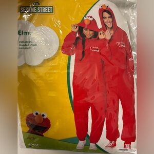 Adult XS/SM Elmo costume. Worn once. Washed and hung to dry.